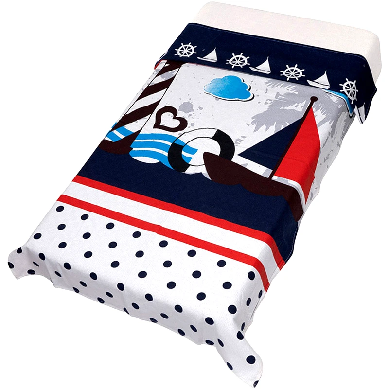 Beauty Home Κουβέρτα Πικέ Κούνιας Beauty Home 5262 Ship
