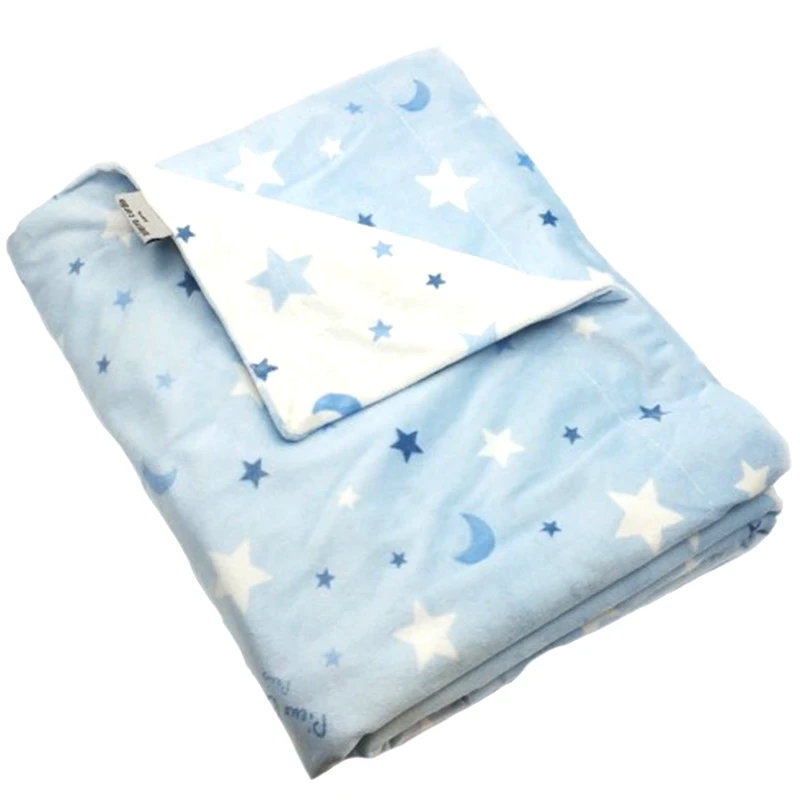 Pierre Cardin Κουβέρτα Fleece Κούνιας Pierre Cardin Moon Blue