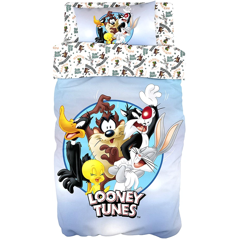 Beauty Home Σεντόνια Μονά Σετ Beauty Home 6189 Looney Tunes
