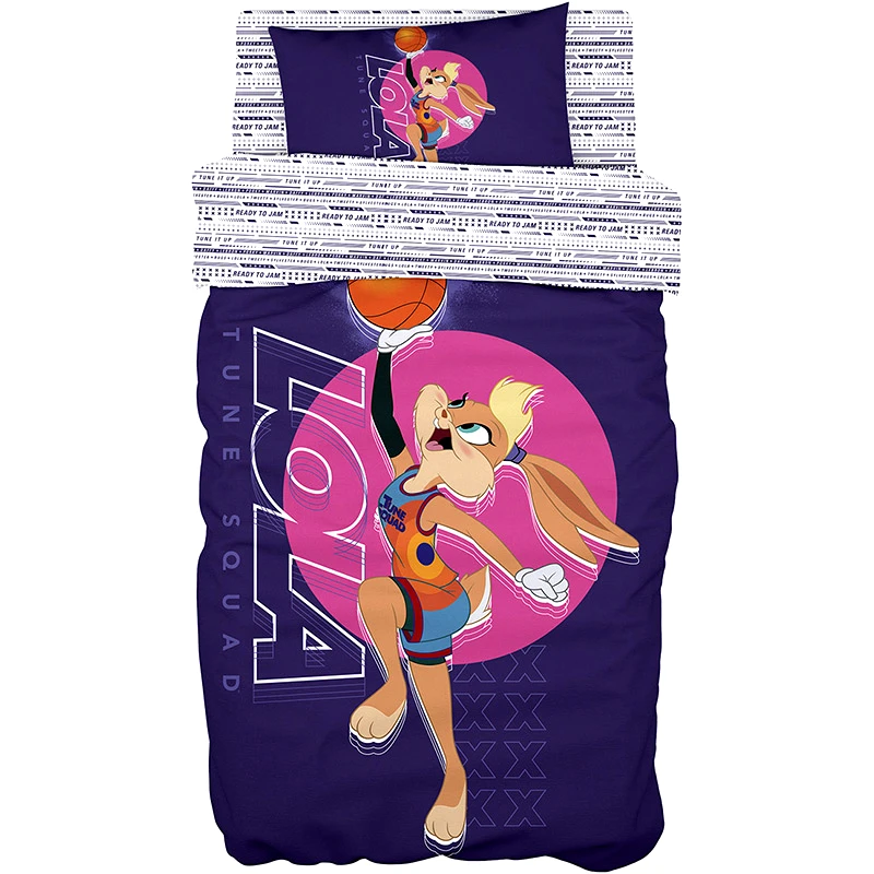 Beauty Home Παπλωματοθήκη Μονή Σετ Beauty Home 6193 Lola Bunny