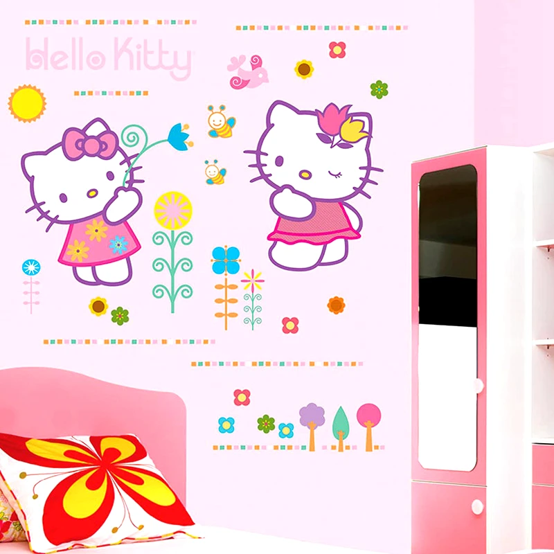 Ango Αυτοκόλλητα Τοίχου Ango 5193 Hello Kitty