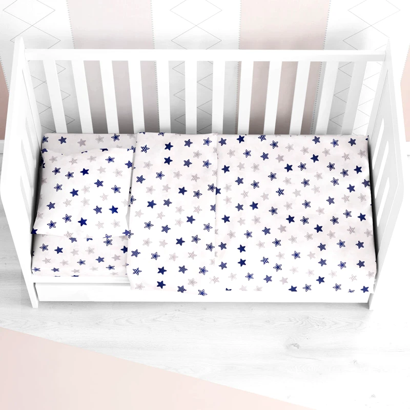 Dimcol Πάπλωμα Κούνιας 120x160 Dimcol Star 102 Blue 120x160