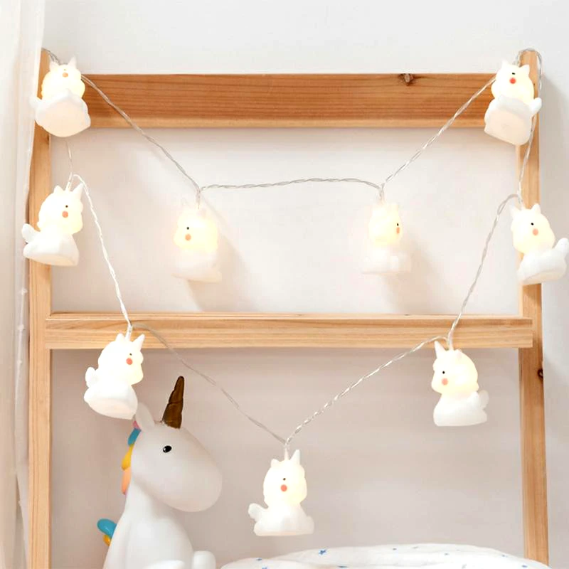 Kiokids Διακοσμητική Γιρλάντα Με Φωτάκια LED Kiokids 2796 Unicorns