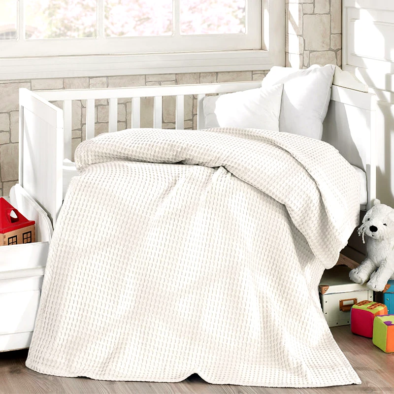 Beauty Home Κουβέρτα Πικέ Κούνιας 120x160 Beauty Home 5116 Solid Beige 120x160