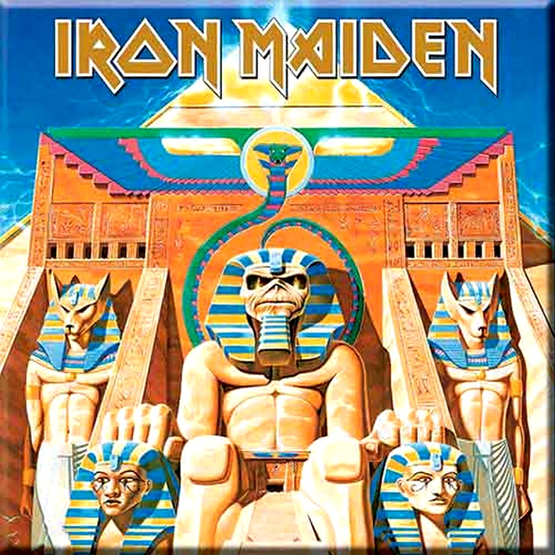 ROCK OFF Μαγνήτης ψυγείου Iron Maiden Powerslave