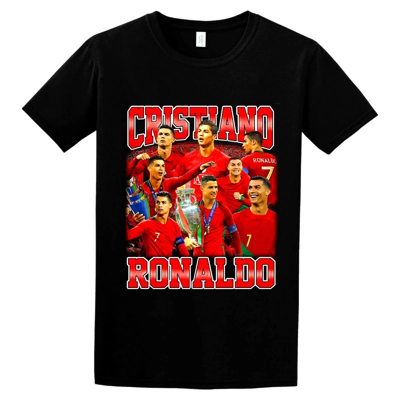 GILDAN Παιδική βαμβακερή μπλούζα Cristiano Ronaldo