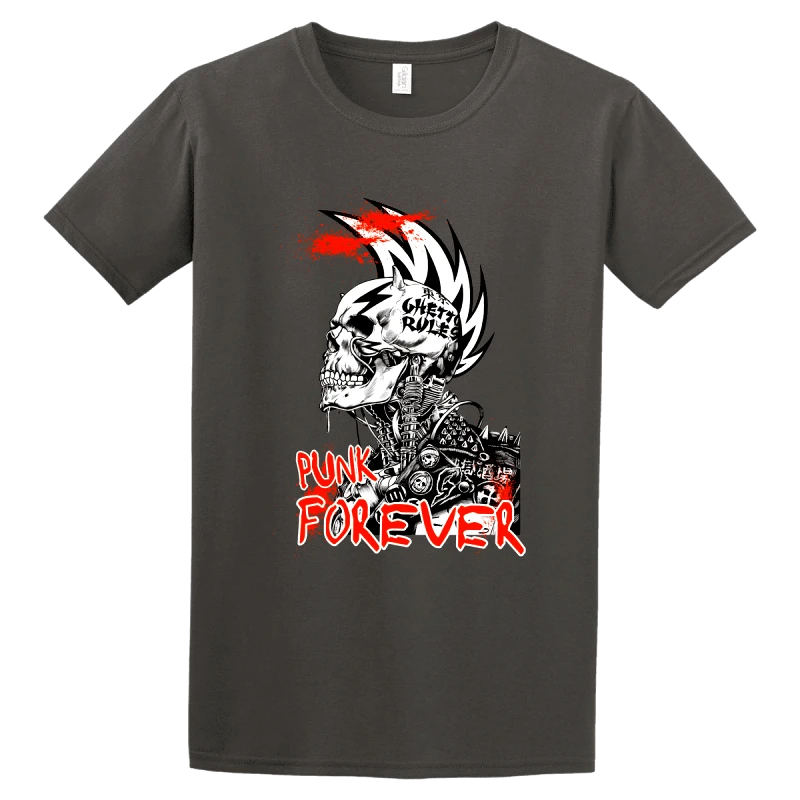 GILDAN Κοντομάνικη μπλούζα Punk For Ever