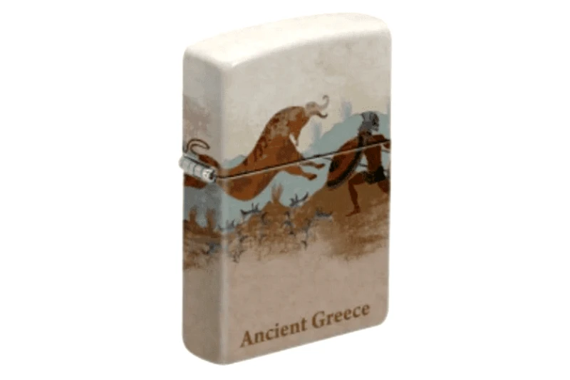 ZIPPO Ancient Greece Scene Design Zippo