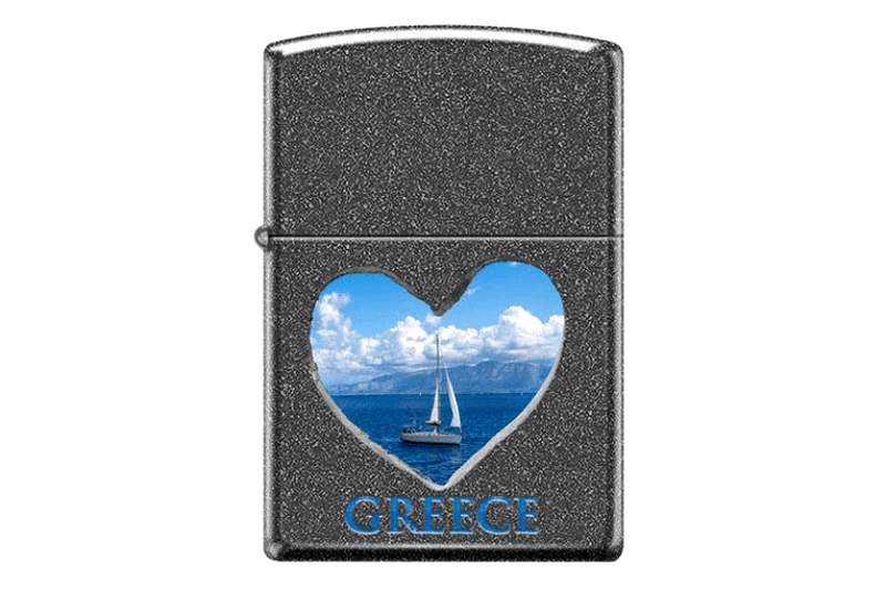 ZIPPO Greece Heart Ocean View