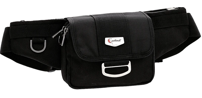 CARDINAL Τσαντάκι μέσης polyester Cardinal 709 μαύρο