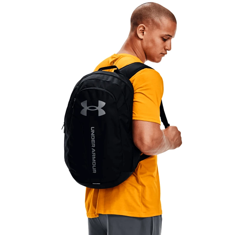 UNDER ARMOUR Under Armour Hustle Lite Backpack Black-PitchGrey