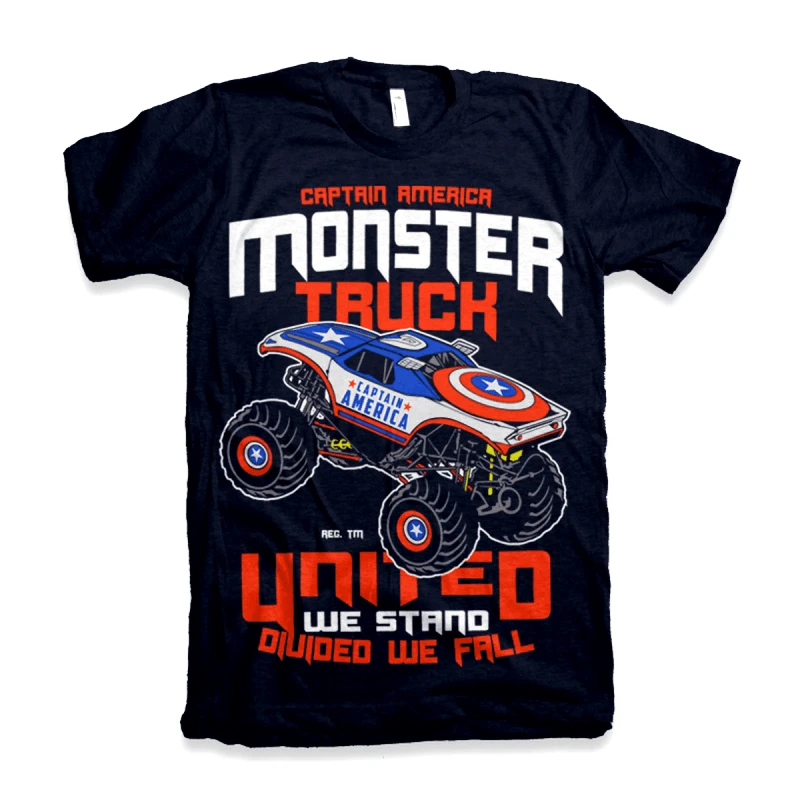 GILDAN Tshirt Monster truck America