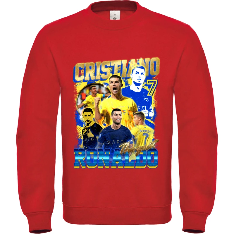 GILDAN Παιδικό φούτερ Ronaldo The Goat