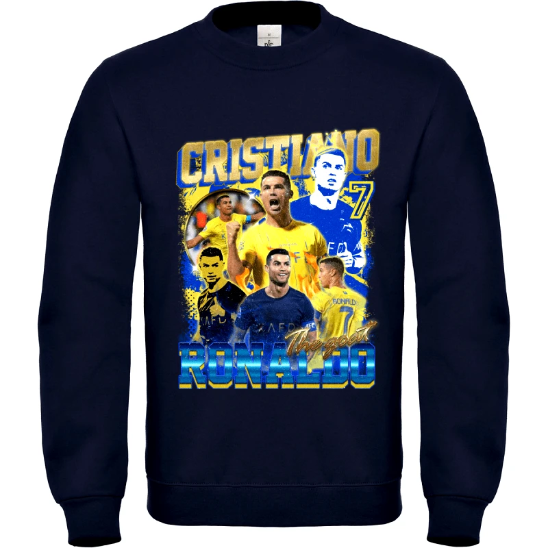 GILDAN Παιδικό φούτερ Ronaldo The Goat
