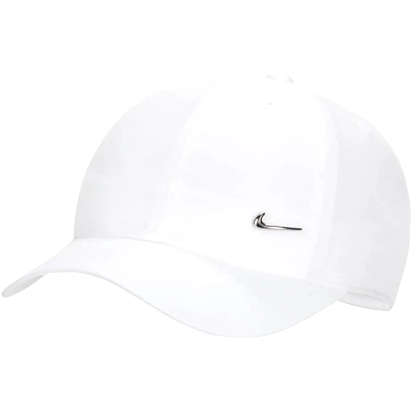 NIKE Παιδικό καπέλο Nike Dri-FIT Club Metal-Swoosh λευκό