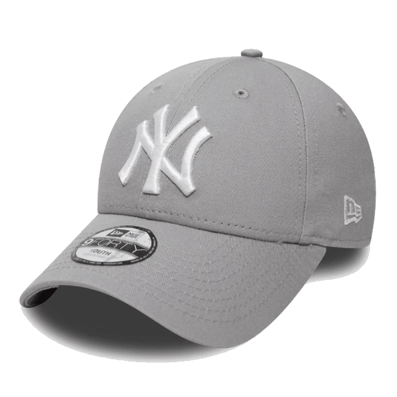 NEW ERA New Era New York Yankees 9Forty Unisex Καπέλο Γκρι-Λευκό