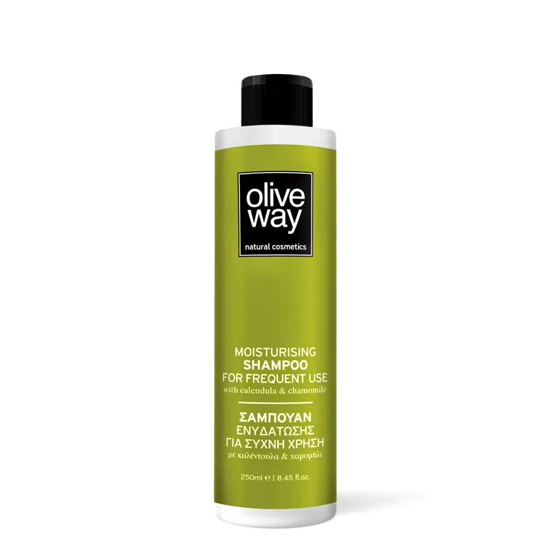 Oliveway OLIVEWAY Σαμπουάν ενυδάτωσης για συχνή χρήση 250ml