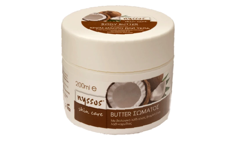 Nyssos NYSSOS Βούτυρο σώματος με καρύδα 200ml