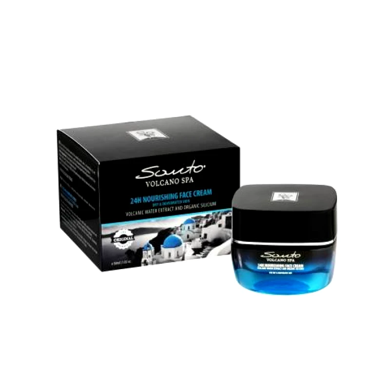 Santo Volcano Spa SANTO VOLCANIC SPA 24ωρη Θρεπτική Κρέμα Προσώπου 50ml