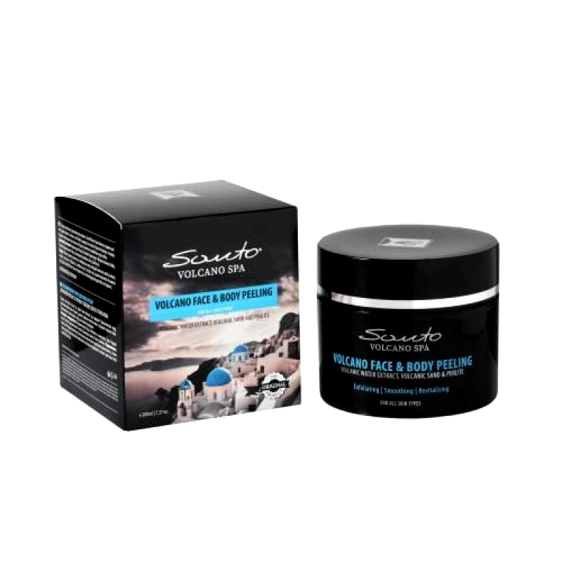 Santo Volcano Spa SANTO VOLCANO SPA Κρέμα Aπολέπισης Προσώπου &amp; Σώματος 200ml