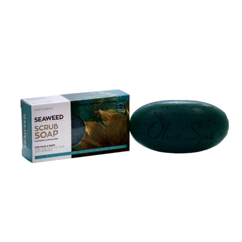 Olive Spa Olive Spa Απολεπιστικό Σαπούνι με Φύκη 90gr
