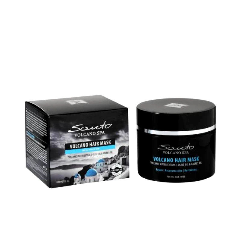 Santo Volcano Spa Santo Volcano Spa Μάσκα Μαλλιών 200ml