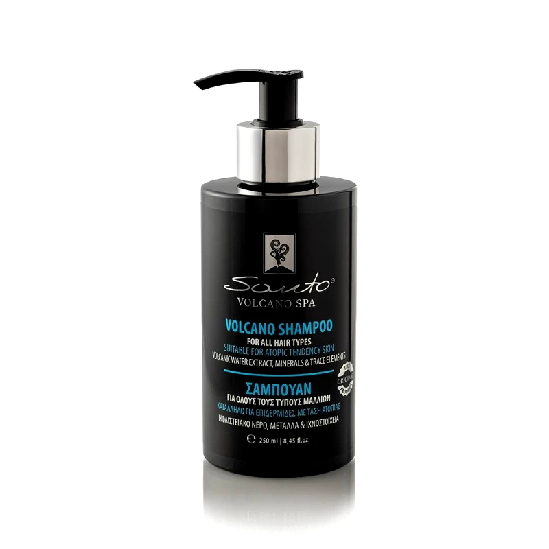 Santo Volcano Spa Santo Volcano Σαμπουάν για Όλους τους Τύπους Μαλλιών 250ml