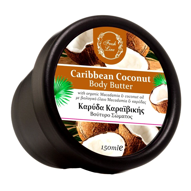 Fresh Line Fresh line Caribbean Coconut Βούτυρο Σώματος 150ml