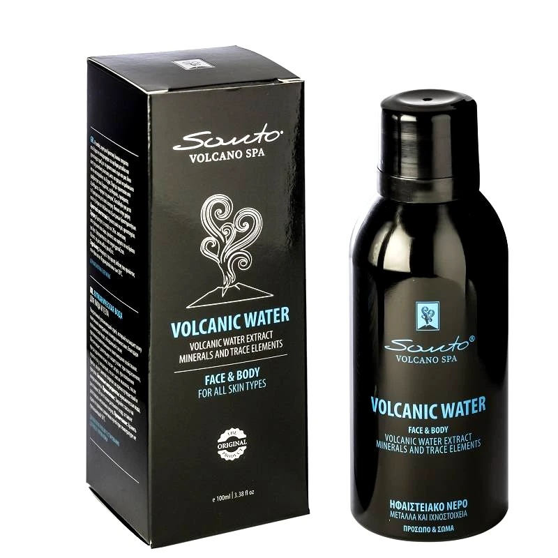 Santo Volcano Spa Santo Volcano Spa Ηφαιστειακό Νερό για Πρόσωπο και Σώμα 100ml