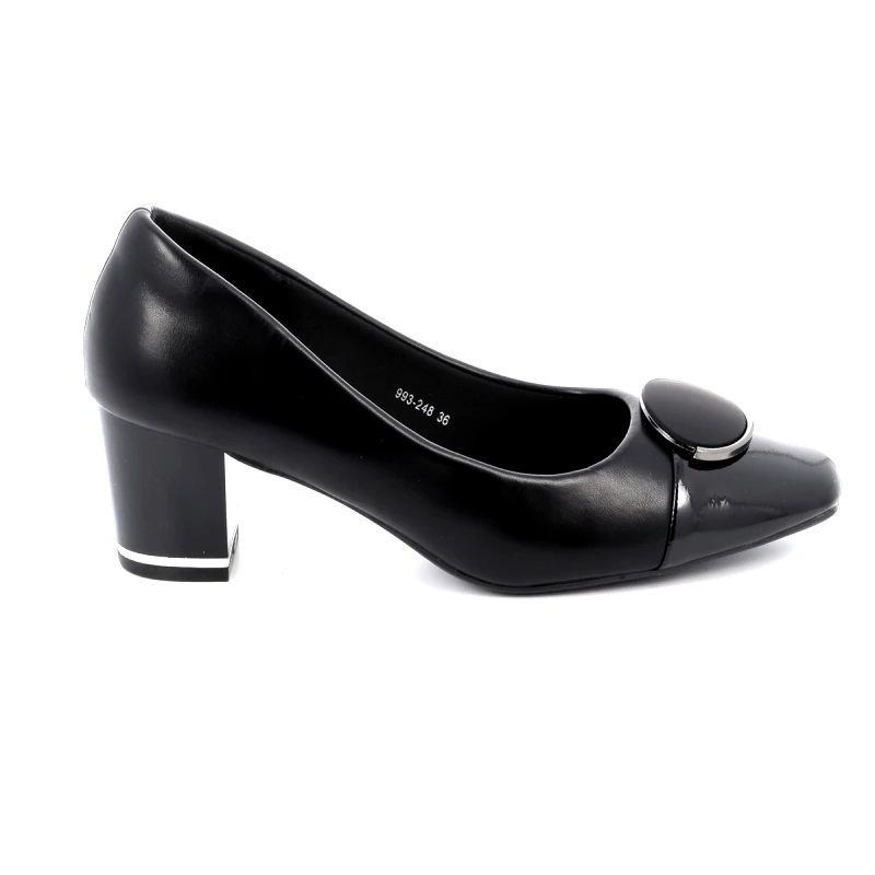 B-SOFT Γυναικεία Γόβα B-Soft Ανατομική Χρώματος Μαύρο 993-248.B