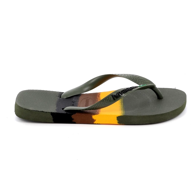 HAVAIANAS Ανδρική Σαγιονάρα Havaianas Brasil Tech Χρώματος Πράσινο 4147239-0869