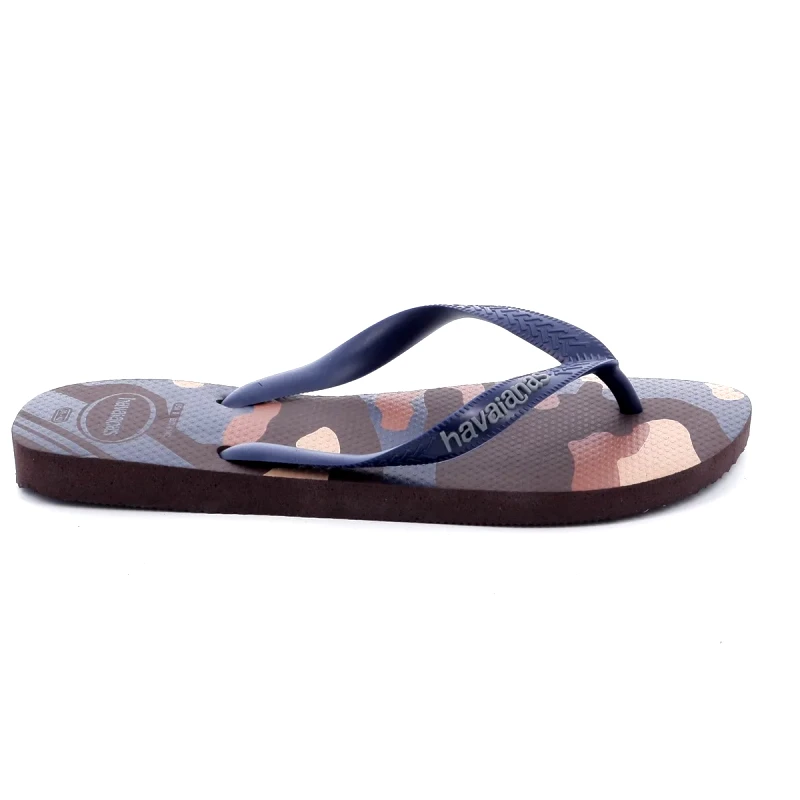 HAVAIANAS Ανδρική Σαγιονάρα Havaianas Print Men Χρώματος Καφέ 4141398-0727