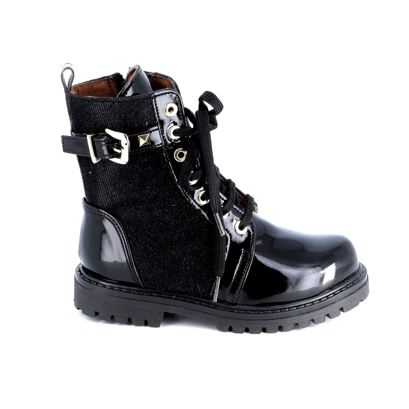 SCARPY Παιδικό Μποτάκι για Κορίτσι Scarpy Χρώματος Μαύρο X24-61