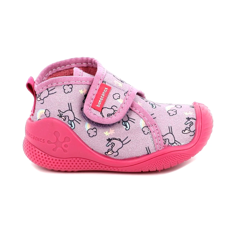 BIOMECANICS Παιδικό Παντοφλάκι για Κορίτσι Biomecanics Unicorn Ανατομικό Χρώματος Μωβ 251143-A164