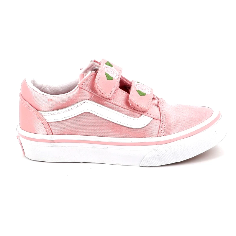 VANS Παιδικό Χαμηλό Casual για Κορίτσι Vans Old Skool V Χρώματος Ροζ VN000CYDBJ11