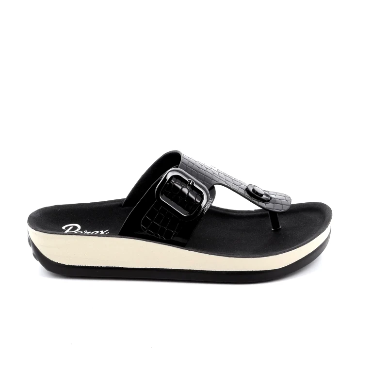 PAREX Γυναικεία Comfort Παντόφλα Parex Χρώματος Μαύρο 11527017.B