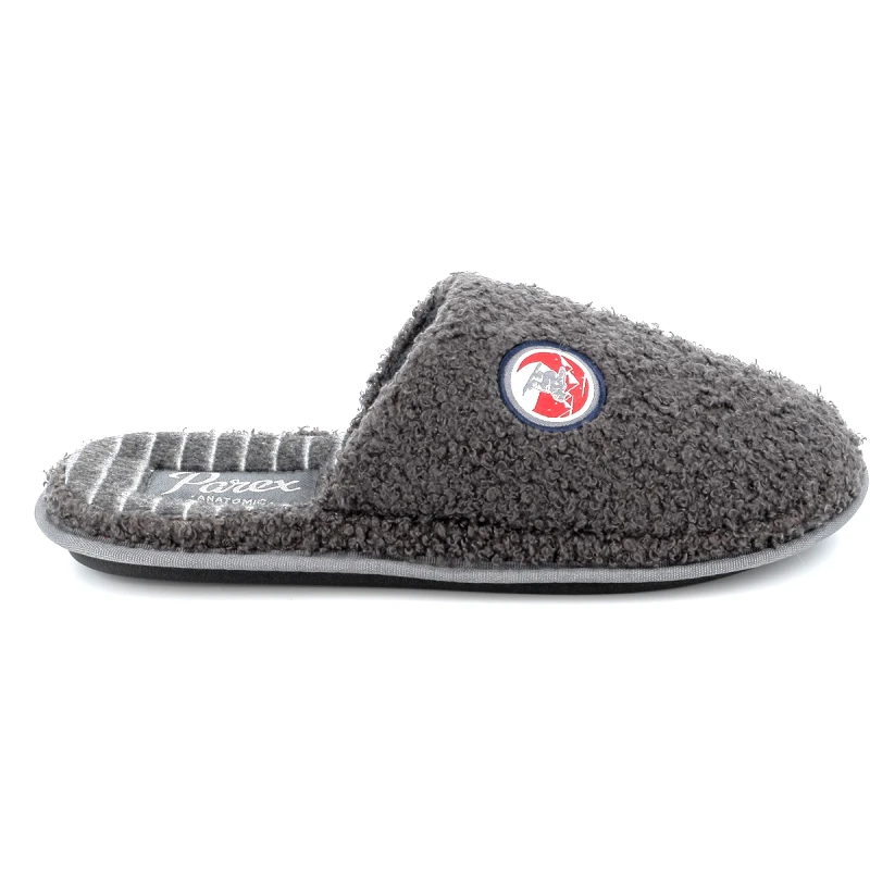 PAREX Ανδρική Παντόφλα Parex Ανατομική Χρώματος Γκρι 10128025.GR