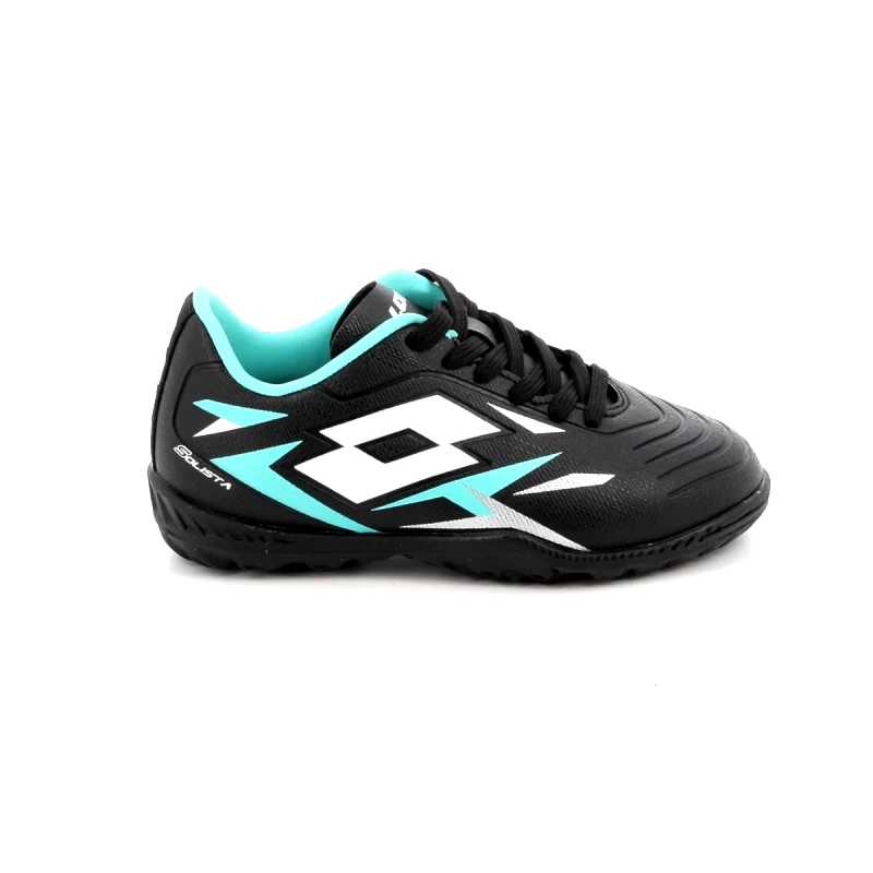 LOTTO Ποδοσφαιρικό Παπούτσι για Αγόρι Lotto Solista 700 Vi Tf Jr Χρώματος Μαύρο 218137-9FE