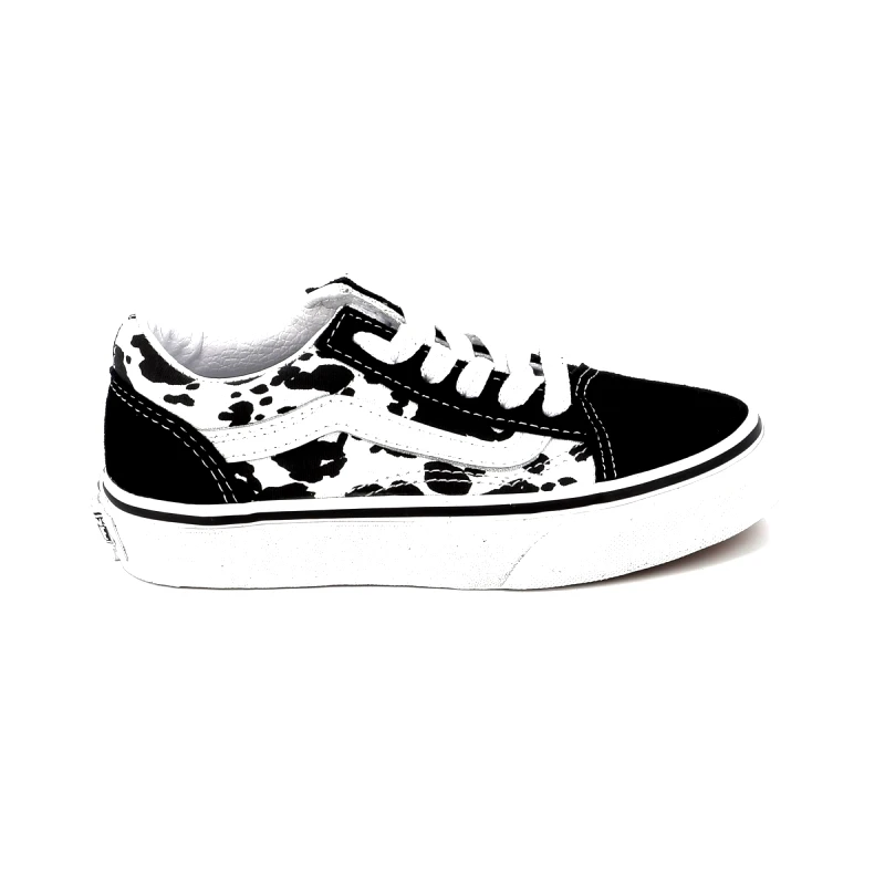 VANS Παιδικό Χαμηλό Casual για Κορίτσι Vans Old Skool Χρώματος Μαύρο Animal VN0A7Q5FBMW1