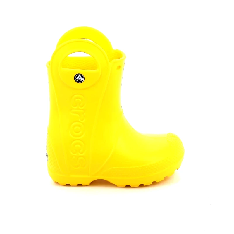 CROCS Παιδική Γαλότσα Crocs Handle It Rain Boot Kids Χρώματος Κίτρινο 12803-730