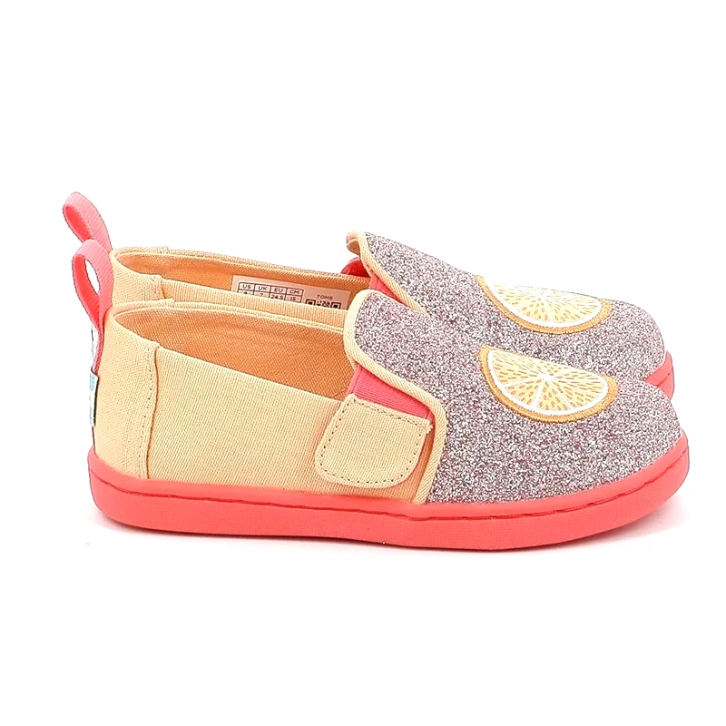 TOMS Παιδική Εσπαντρίγια για Κορίτσι Toms Tiny Χρώματος Πορτοκαλί 10016428