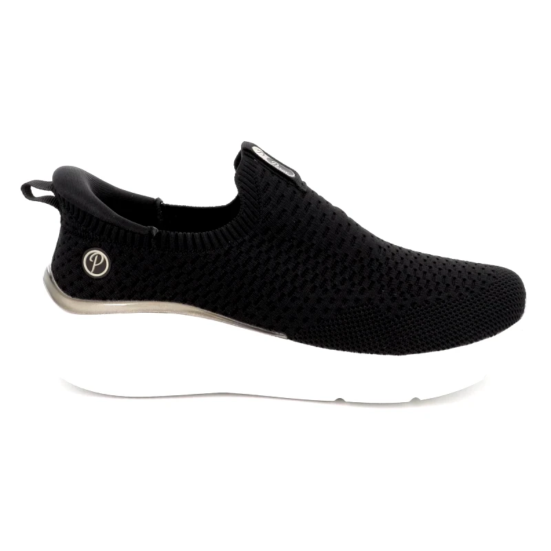 PAREX Γυναικείο Casual Parex Ανατομικό Χρώματος Μαύρο 10733001.B