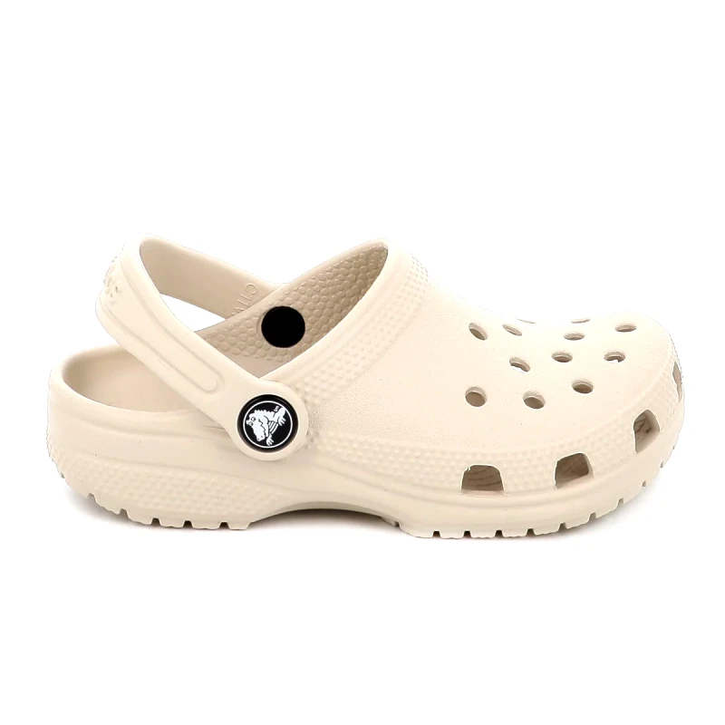 CROCS Παιδικό Σαμπό Crocs Classic Clog K Ανατομικό Χρώματος Μπεζ 206991-2MC