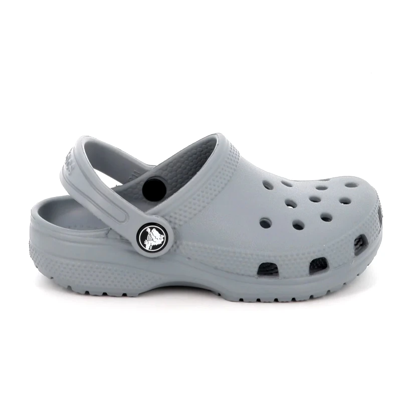 CROCS Παιδικό Σαμπό για Αγόρι Crocs Classic Clog T Ανατομικό Χρώματος Γκρι 206990-0Z3