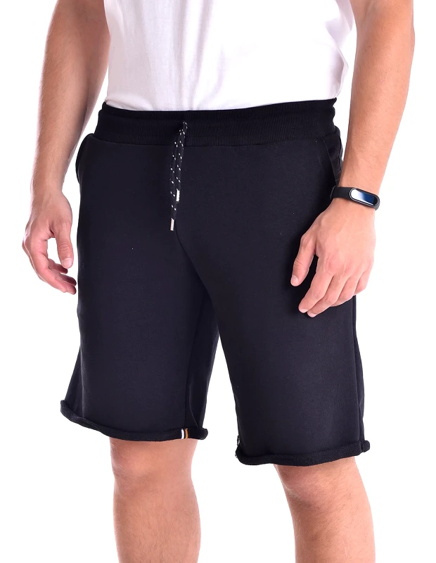 Vactive Ανδρική βερμούδα Vactive Basic σε μαύρο χρώμα