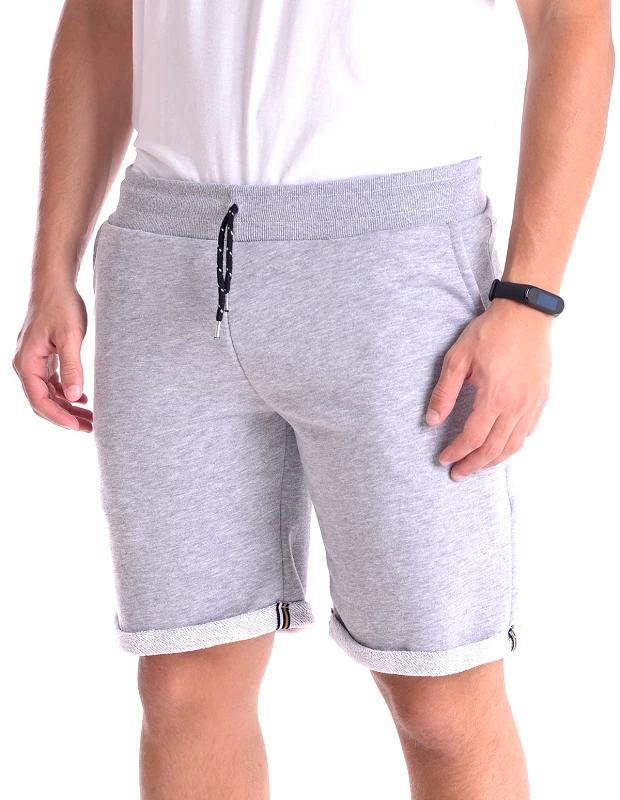 Vactive Ανδρική βερμούδα Vactive Basic σε γκρι χρώμα