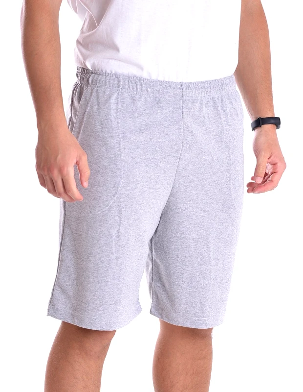 Vactive Ανδρική μακό βερμούδα σε γκρι μελανζέ χρώμα