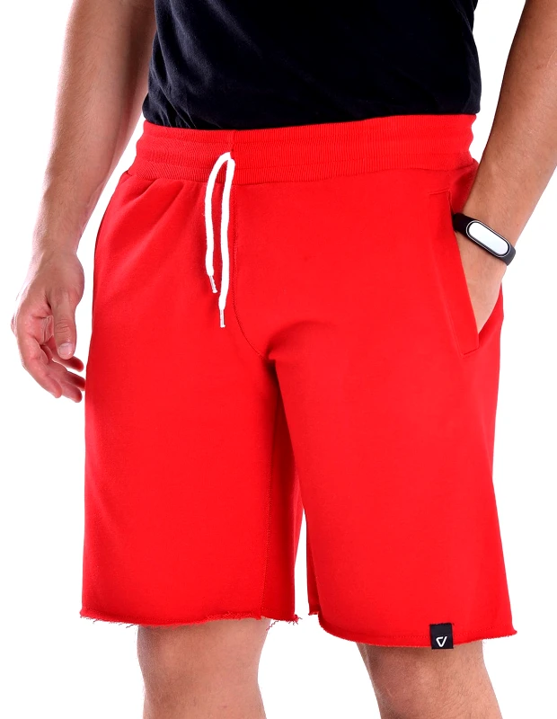 Vactive Ανδρική βερμούδα Vactive Basic σε κόκκινο χρώμα