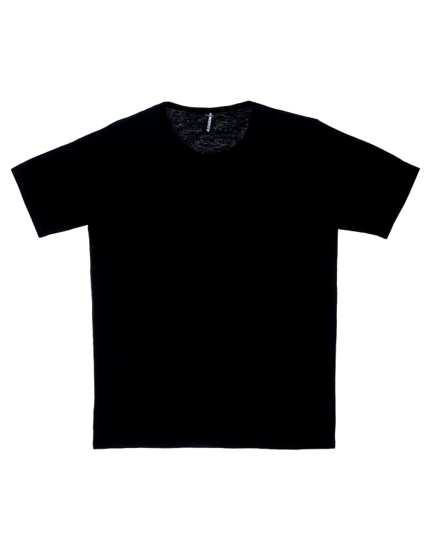 Vactive Cotton t-shirt Vactive Basic σε μαύρο χρώμα