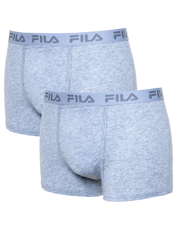 Fila Ανδρικό μποξεράκι Fila 2pack ART FU5004/2 400 Γκρι